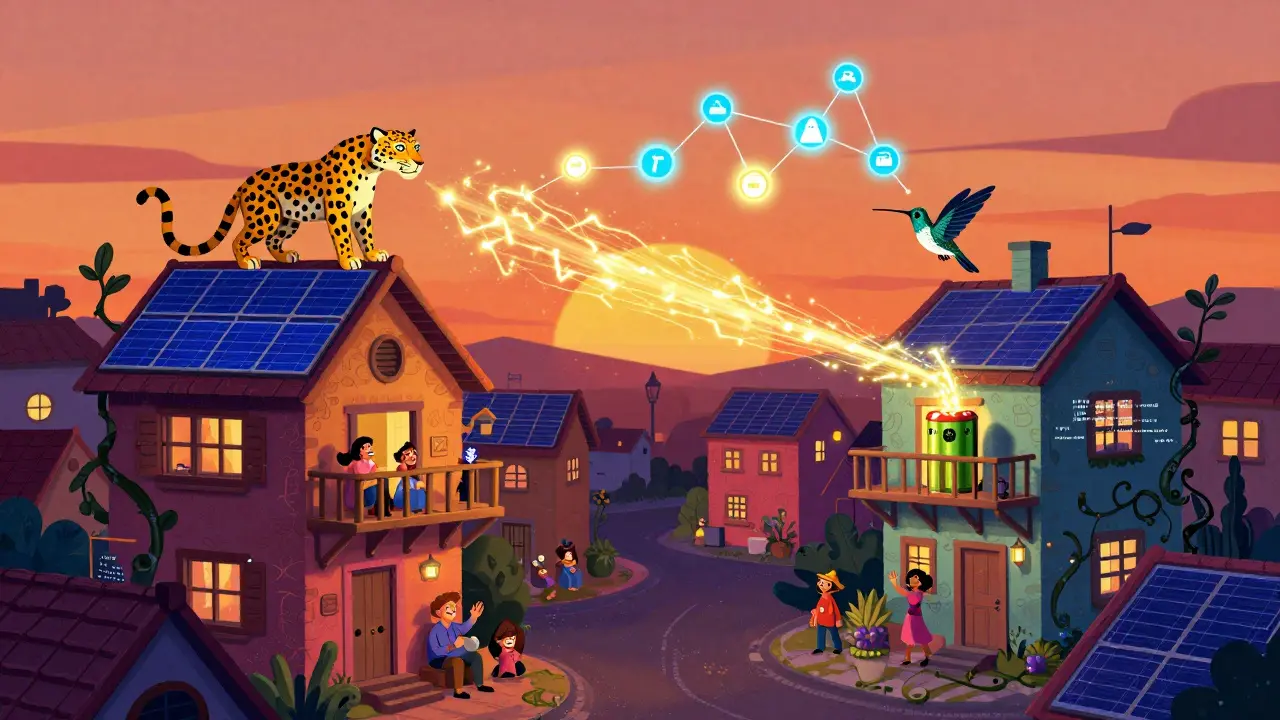 Blockchain for Peer-to-Peer Energy Trading: How Neighbors Are Selling Solar Power Directly