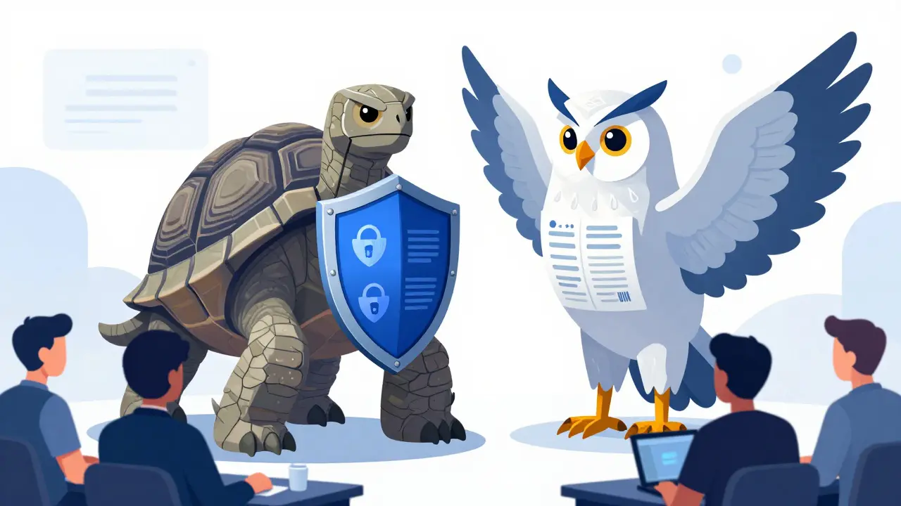 Majestic Alebrije guardians protecting traders, representing safe and regulated crypto exchanges