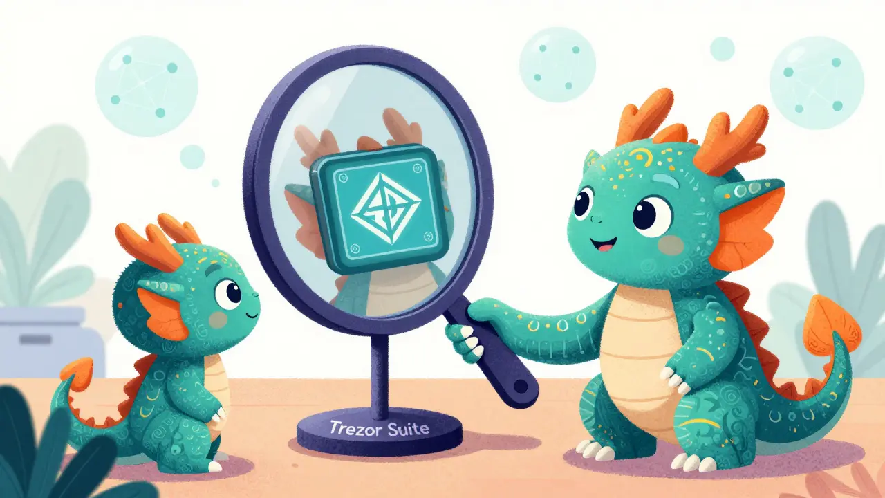 Alebrije spirits comparing matching crypto address symbols